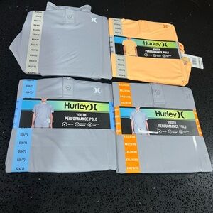 NWT Hurley Performance Polo Boys